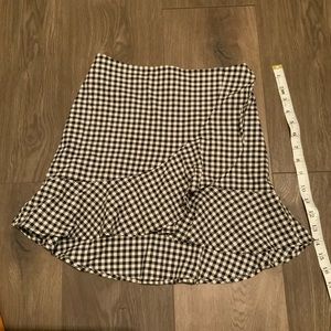 H&M Gingham Skirt